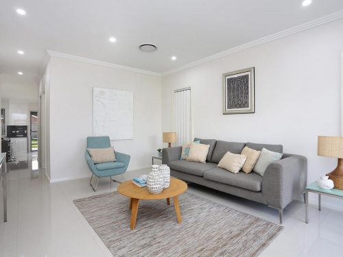 styling a house for sale Sydney Revesby North living room